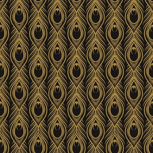 Art-Deco Black Daiquiri Natural 29,75x29,75