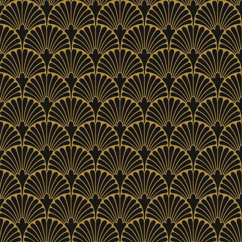 Art-Deco Black Manhattan Natural 29,75x29,75