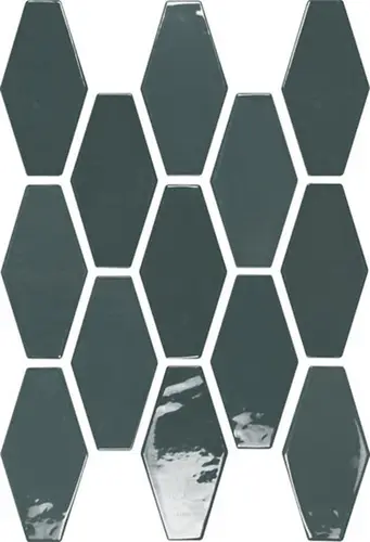 Настенная плитка HARLEQUIN DARK GREEN 10x20