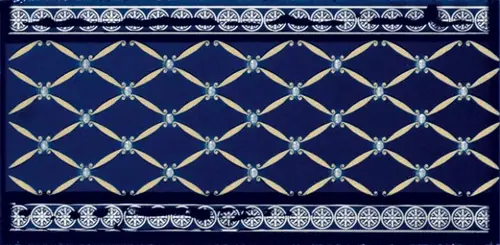 Плитка CENEFA DELIS COBALTO SILVER 20х10