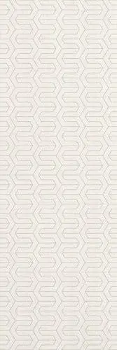 Настенная плитка Zooco White rect. 40x120 матовая керамическая