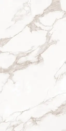 Керамогранит FP1019-A Calacatta Bianco 60х120 Fp белый / серый полированный под мрамор
