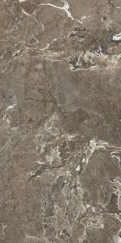 Керамогранит 2400х1200х6 Arch Skin Stone Marble Brown структурированный