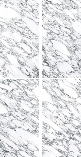 Керамогранит Arabescato White Polished Mix (4 вариации) 160х320 полированный