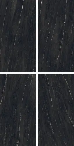 Керамогранит Belvedere Black Soft Matt. Mix (3 вариации) 160х320 матовый