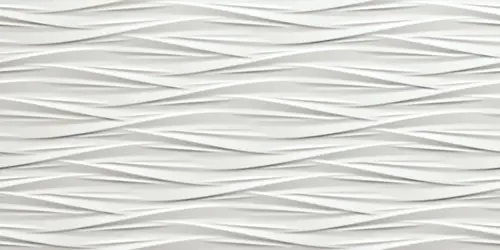 3D Wind White Matt 40x80