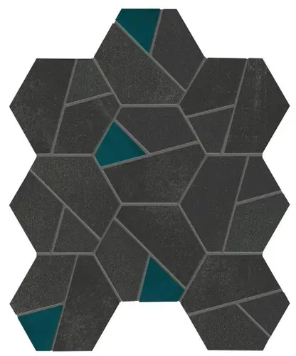 Boost Tarmac Mosaico Hex Jade