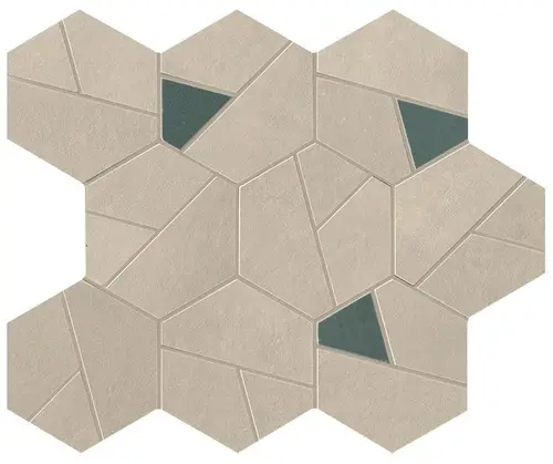 Boost Pro Cream Mosaico Hex Blue