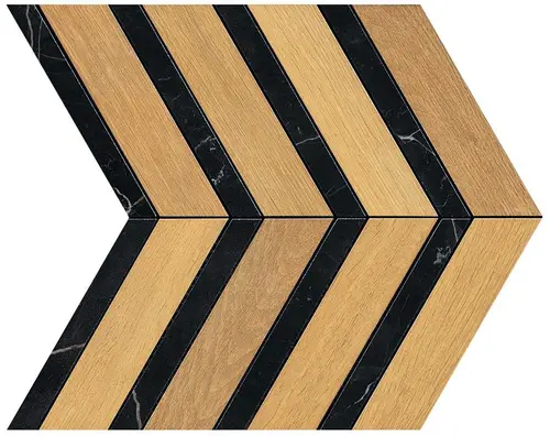 Heartwood Malt Marble Chevron 29,4x28,7