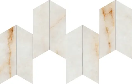 Мозаика Керамогранит ATLAS CONCORDE MARVEL DIVA Ice Crystal Mosaico Chevron Velvet
