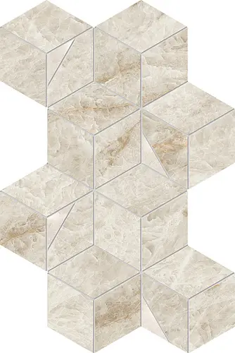 Мозаика Керамогранит ATLAS CONCORDE MARVEL DIVA Taj Mahal Mosaico Hex Lappato