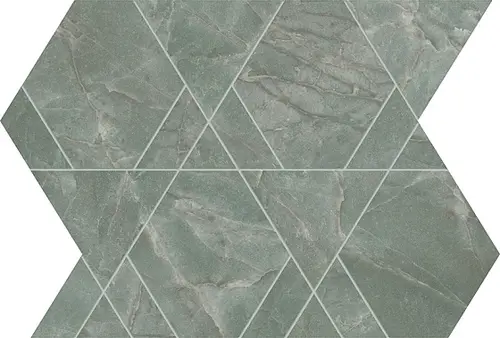 Мозаика Керамогранит ATLAS CONCORDE MARVEL DIVA Aqua Mosaico Triangle Lappato