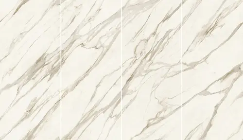 Керамогранит AKF9 Marvel Meraviglia Calacatta Bernini Kit Endless Lapp. 4pcs 6mm 120х278