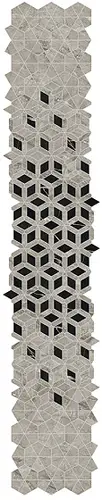 Мозаика Керамогранит MERAVIGLIA Silver Majestic Diamond Lappato