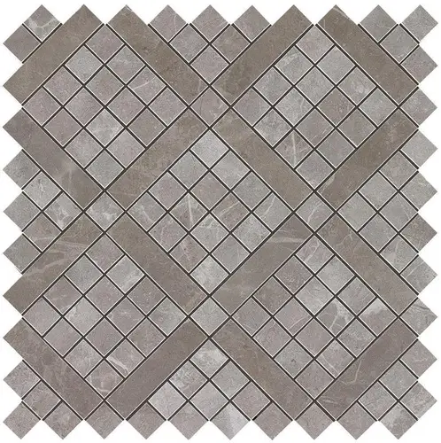 Marvel Grey Fleury Diagonal Mosaic