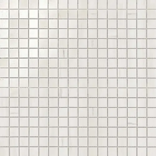 Marvel Bianco Dolomite Mosaico Lapp.