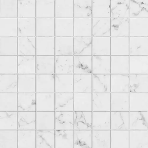 Marvel Carrara Pure Mosaico Matt