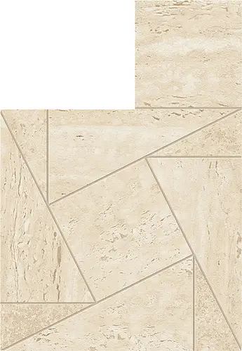 Мозаика Marvel MARVEL TRAVERTINE Sand Mosaico Tessellation