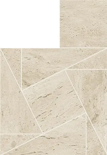 Мозаика Marvel MARVEL TRAVERTINE Pearl Mosaico Tessellation