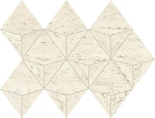 Мозаика Marvel MARVEL TRAVERTINE White Mosaico Origami
