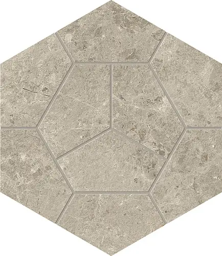Мозаика Керамогранит ATLAS CONCORDE NYRA Mist Favus Matte