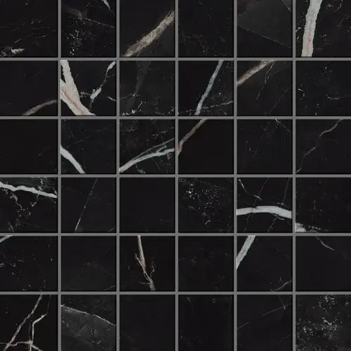 Atlas Concorde Empire Calacatta Black Mosaic 30x30