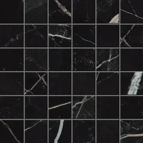 Atlas Concorde Empire Calacatta Black Mosaic Lap 30x30
