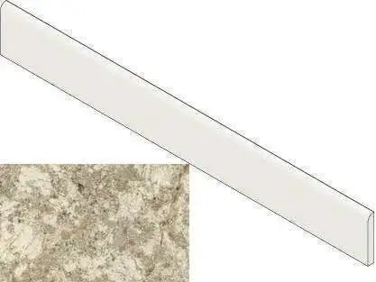 Погонный метр Atlas Concorde Forte Dei Marmi Quark Brazilian Gold Battiscopa 7.2x80