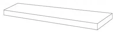 Ступень угловая Wine Oak Brunello Scal.Ang.Dx 33x160 керамогранит матовая
