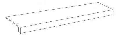 Ступень фронтальная Wine Oak Champagne Scal.Front. 33x160 керамогранит матовая