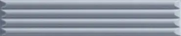 Настенная плитка UP Cannettato Blue Matte (192127) 5x25
