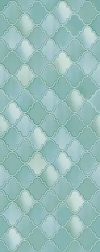 Настенная плитка Calypso Aquamarine 20.1х50.5 глянцевая керамическая