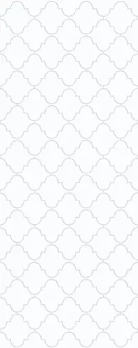 Настенная плитка Calypso White 20.1х50.5 глянцевая керамическая
