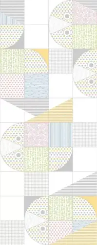 Плитка 00-00109238 Палитра декор букля 20,1х50,5