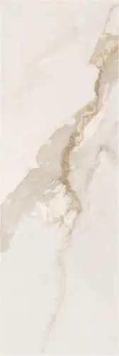 Настенная плитка Rev. Calacatta Gold R90 Glossy 30x90 глянцевая керамическая