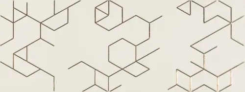 Sanchis Clarity Dec. Polygon Marfil 25x65