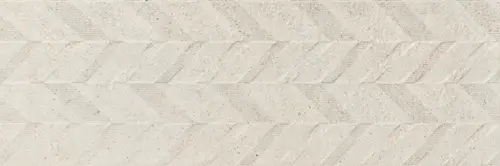 Декоративный элемент Saw Asphalt Off White 30x90 матовый