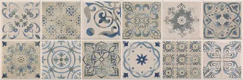 Baldocer Mosaico Antique Grey Белая Глина 30x90