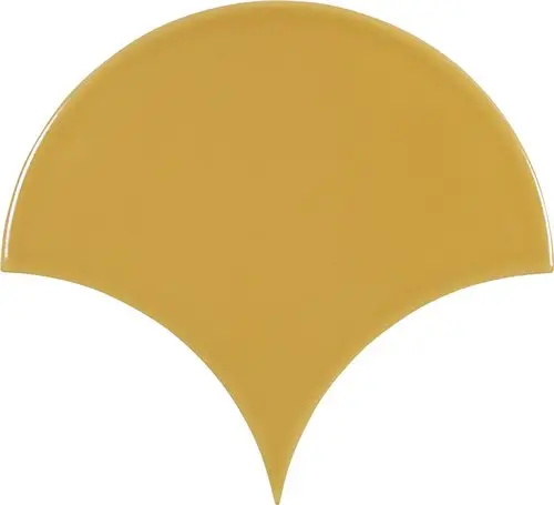 Carmen Ceramic Art Dynamic Escamas Mostaza 15,5x17