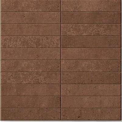 SENSI TERRE AMARANTO NATURALE MODULO LISTELLO 30х30