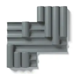 Керамогранит 760355 Rilievi 01 Ombra 50mm 36х35