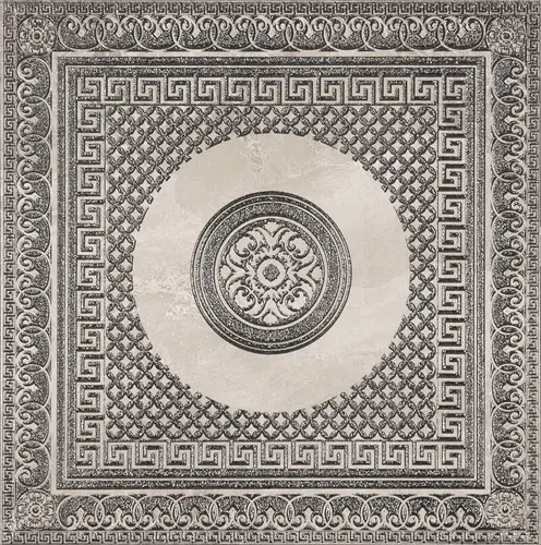 Ceracasa Deco Dolomite Fortune Cinder Plata Rect. 49,1x49,1