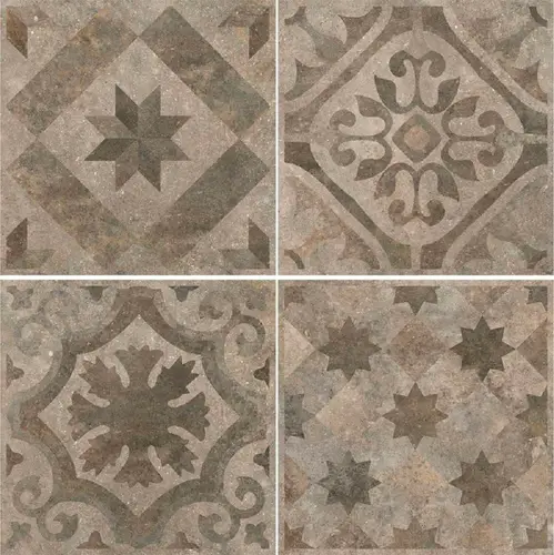 Керамогранит Livorno Deco. Medici Tabacco 40.2х40.2