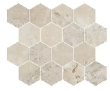 Мозаика Mosaico Esagona Sand Matt 97429, 27,5х33