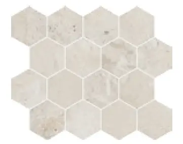 Мозаика Mosaico Esagona Ivory Matt 97428, 27,5х33