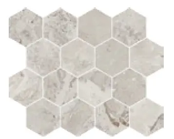 Мозаика Mosaico Esagona Silver Levigato 97435, 27,5х33