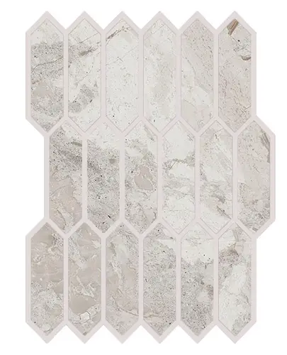 Мозаика Mosaico Losanga Silver Levigato 97445, 30х38