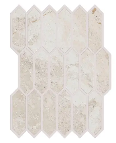 Мозаика Mosaico Losanga Ivory Levigato 97443, 30х38