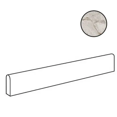 Бордюры Silver Battiscopa Matt 97450, 4,8х120