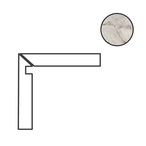 Спецэлементы Battiscala Sx Silver Levigato 97475, 4,8х120